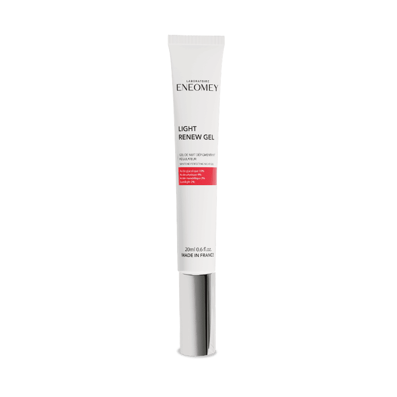 LIGHT RENEW GEL, Gel de nuit dépigmentant régulateur
 | Laboratoire ENEOMEY